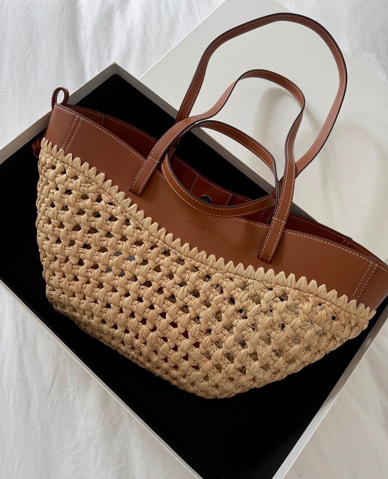 Sac Polène Cyme Raphia Grand modèle